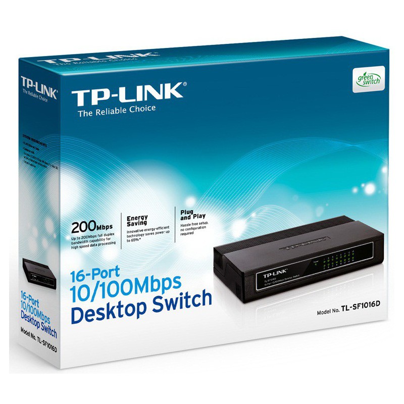 Switch 16 Ports 10/100 Mbps Switch 16 Ports 10/100 Mbps
