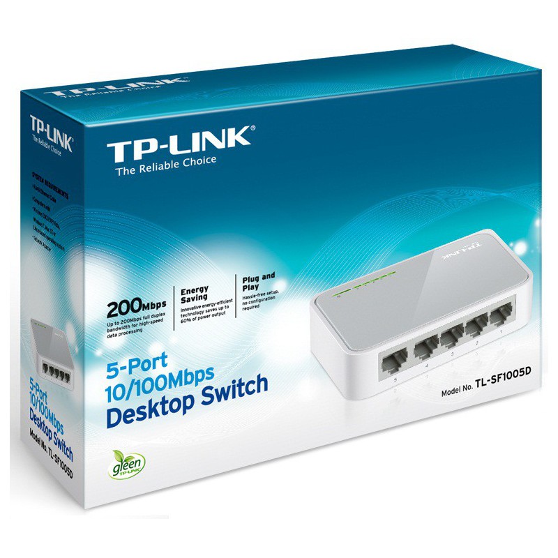 Switch de bureau 5 ports 10/100 Mbps Switch de bureau 5 ports 10/100 Mbps