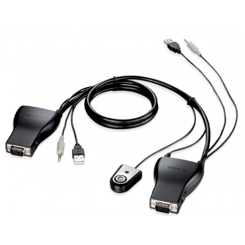 Commutateur KVM 2 Ports Avec Audio Commutateur KVM 2 Ports Avec Audio