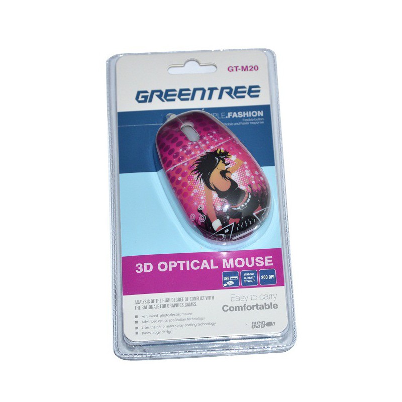 Souris Optique GreenTree USB Souris Optique GreenTree USB