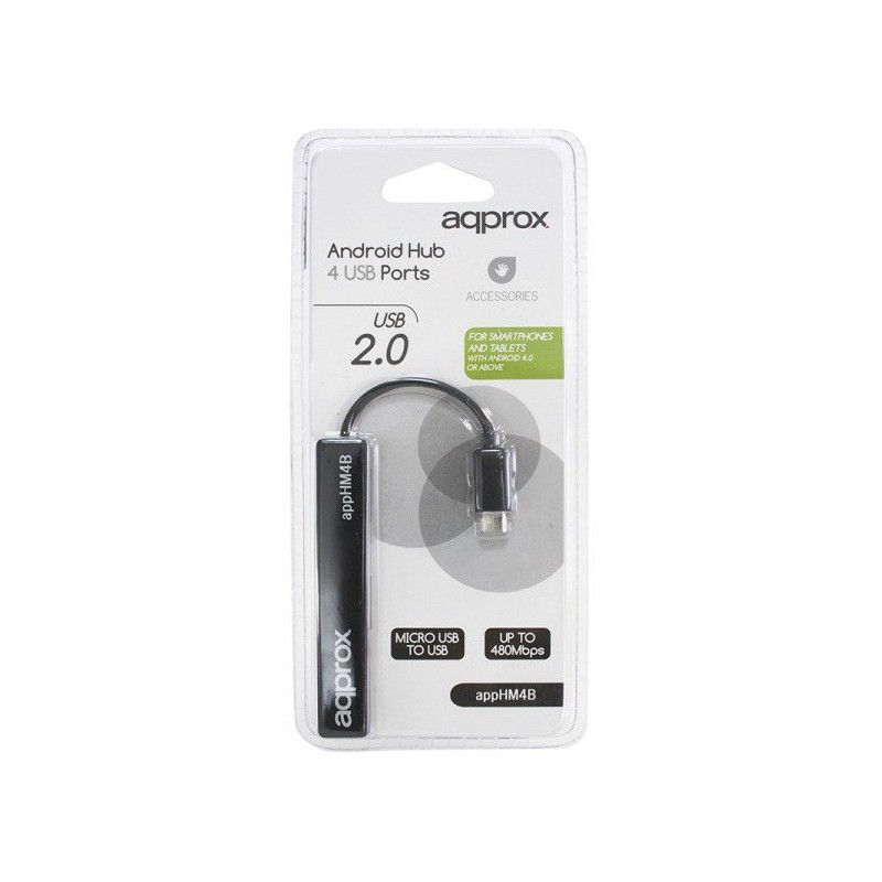 Hub USB 4 Ports Femelle Vers Micro USB pour tablette Hub USB 4 Ports Femelle Vers Micro USB pour tablette