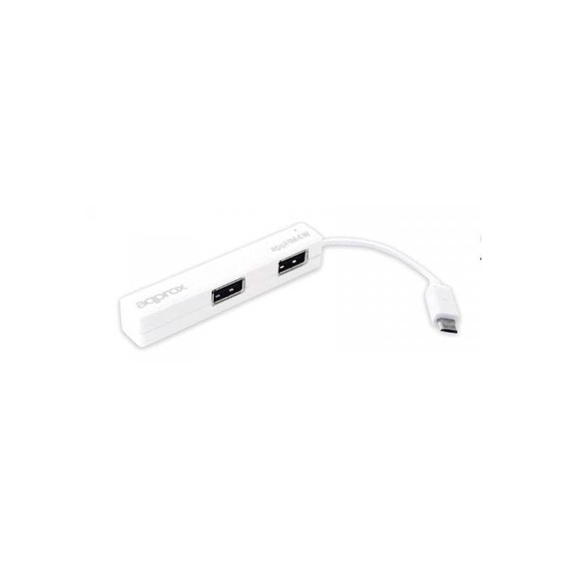 Hub USB 4 Ports Femelle Vers Micro USB pour Tablette et Smartphone Hub USB 4 Ports Femelle Vers Micro USB pour Tablette et Smartphone
