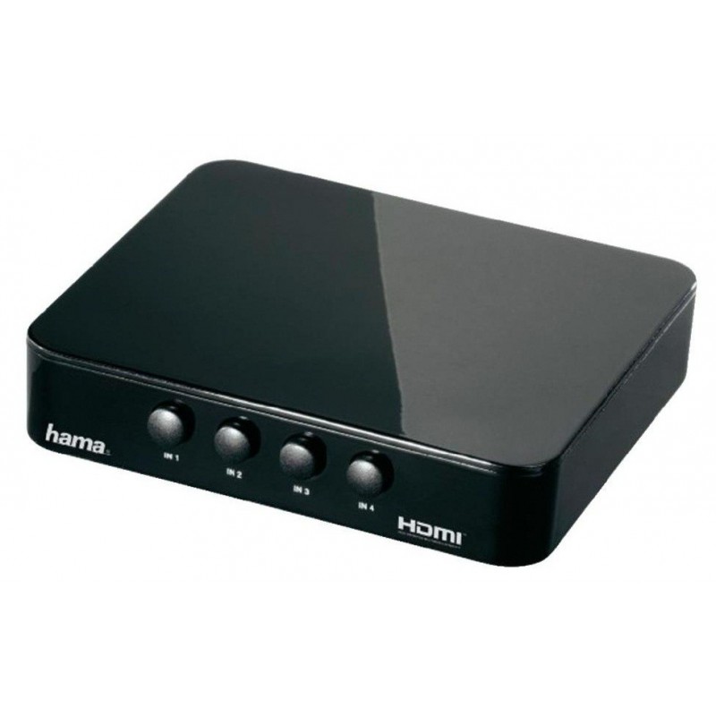 Switch HDMI Hama 4 Ports Switch HDMI Hama 4 Ports
