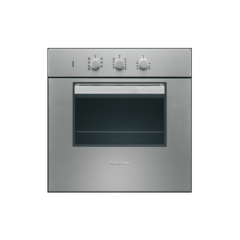 Four Electrique Ariston 6 programmes 60cm Inox Four Electrique Ariston 6 programmes 60cm Inox
