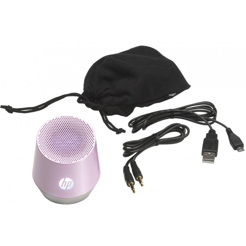 Haut-parleur portable HP Mini S4000 / Rose Haut-parleur portable HP Mini S4000 / Rose