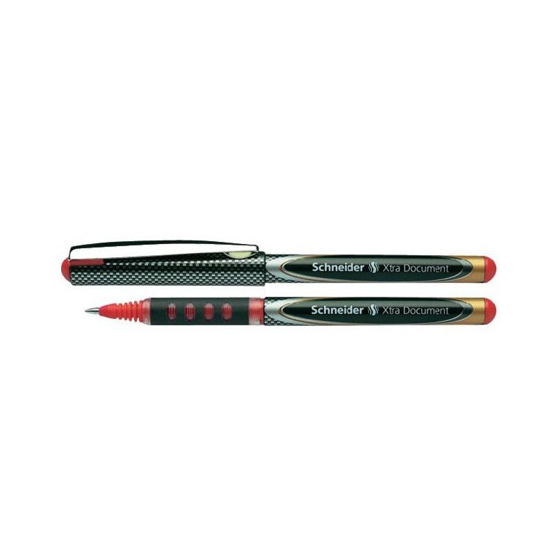 Stylo Roller à encre liquide Schneider Xtra Document 0.3 mm / Rouge Stylo Roller à encre liquide Schneider Xtra Document 0.3 mm / Rouge