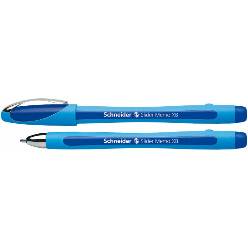 Stylo à bille Schneider Slider Memo XB / 1.4 mm / Bleu Stylo à bille Schneider Slider Memo XB / 1.4 mm / Bleu