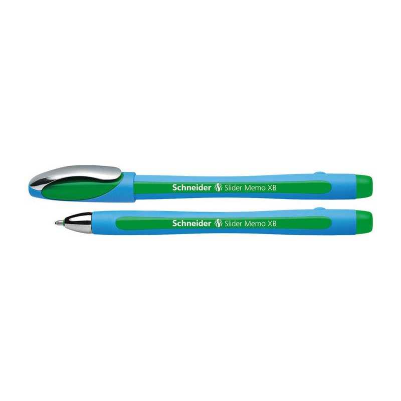 Stylo à bille Schneider Slider Memo XB / 1.4 mm / Vert Stylo à bille Schneider Slider Memo XB / 1.4 mm / Vert