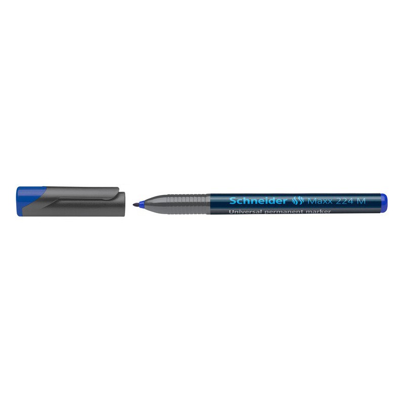 Marqueur Permanent Schneider Maxx 224 M / Bleu Marqueur Permanent Schneider Maxx 224 M / Bleu