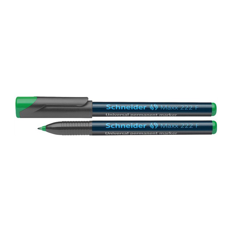 Marqueur Permanent Schneider Maxx 222 F / Vert Marqueur Permanent Schneider Maxx 222 F / Vert