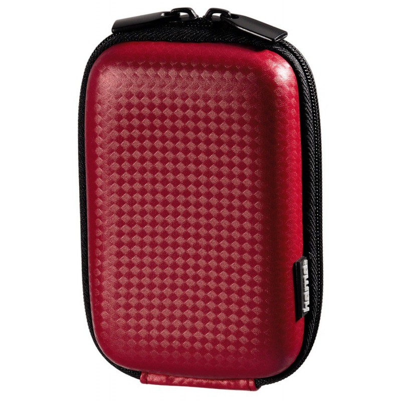 Etui pour appareil photo Hama "Hardcase Carbon Style" 60H / Rouge Etui pour appareil photo Hama "Hardcase Carbon Style" 60H / Rouge
