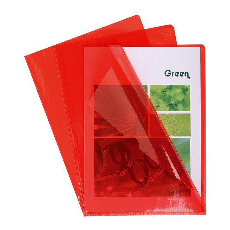 Chemise coin PVC Rouge Chemise coin PVC Rouge
