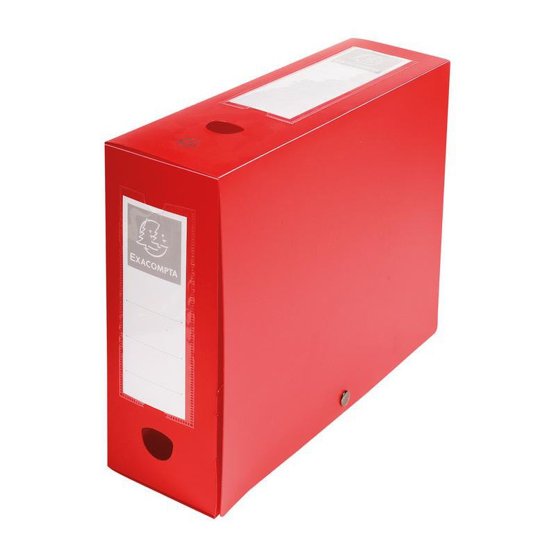 Boite de classement à pression Dos 100mm / Rouge Boite de classement à pression Dos 100mm / Rouge