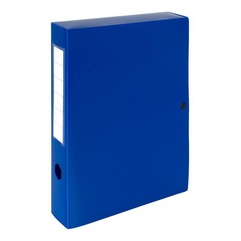 Boite de classement à pression Dos 60mm / Bleu Boite de classement à pression Dos 60mm / Bleu