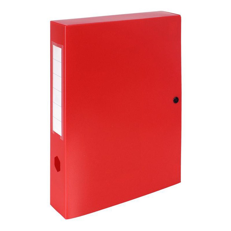 Boite de classement à pression Dos 60mm / Rouge Boite de classement à pression Dos 60mm / Rouge