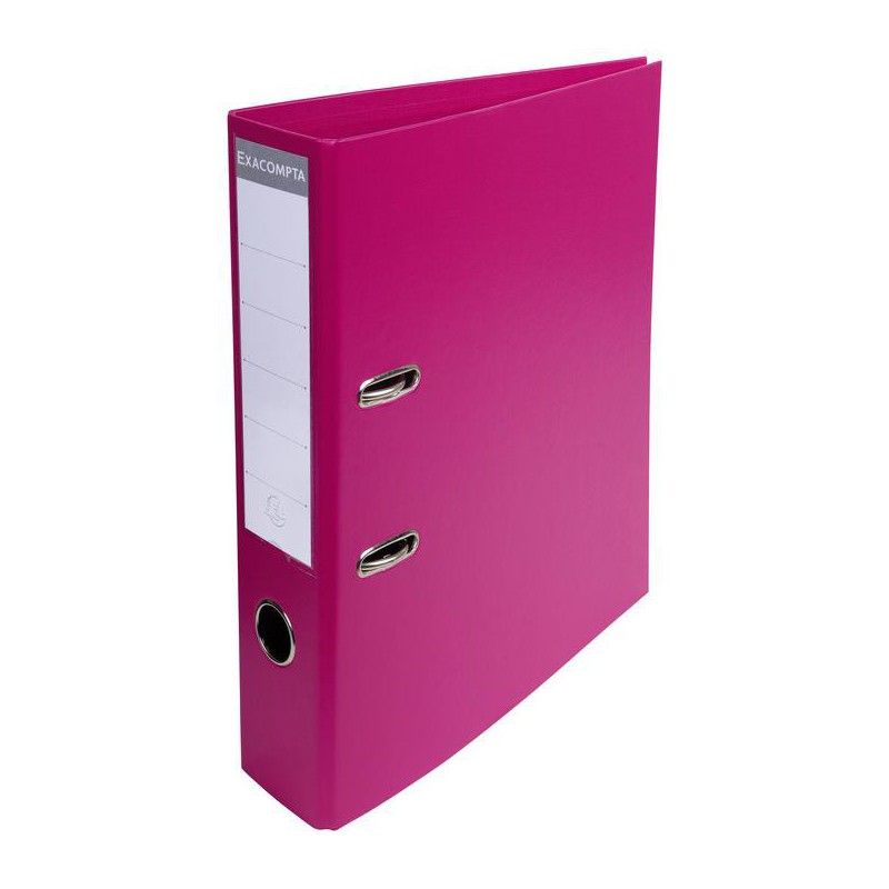 Classeur à levier PVC A4 dos de 70mm / Framboise Classeur à levier PVC A4 dos de 70mm / Framboise