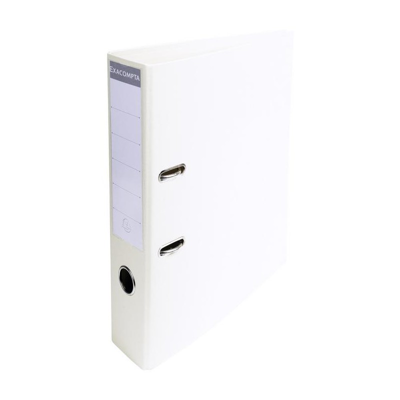 Classeur à levier PVC A4 dos de 70mm / Blanc Classeur à levier PVC A4 dos de 70mm / Blanc