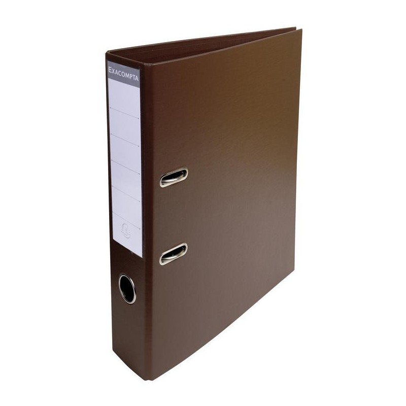 Classeur à levier PVC A4 dos de 70mm / Marron Classeur à levier PVC A4 dos de 70mm / Marron