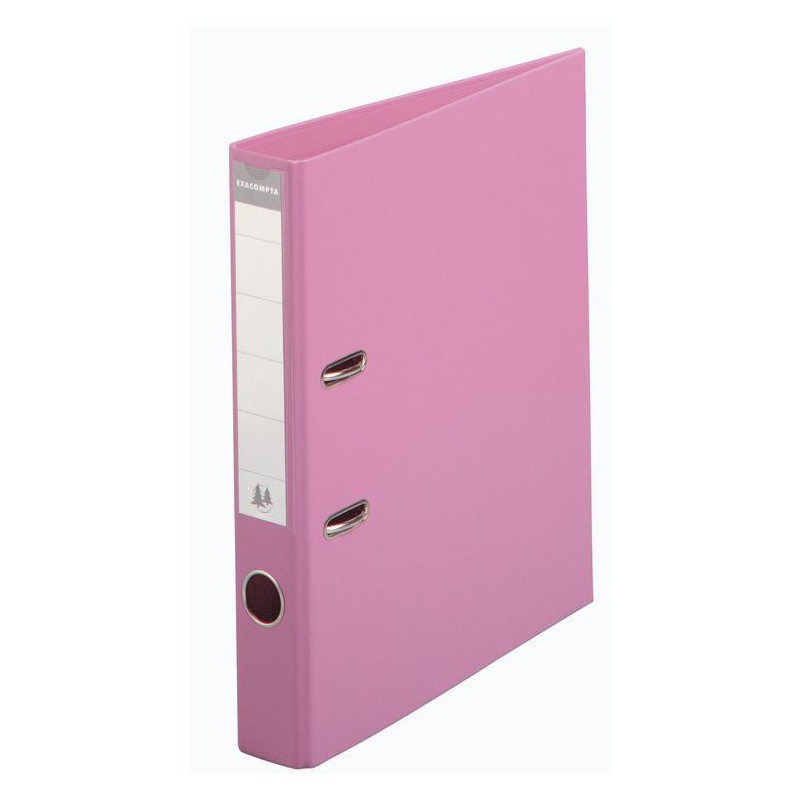 Classeur à levier PVC A4 dos de 50mm / Rose Classeur à levier PVC A4 dos de 50mm / Rose