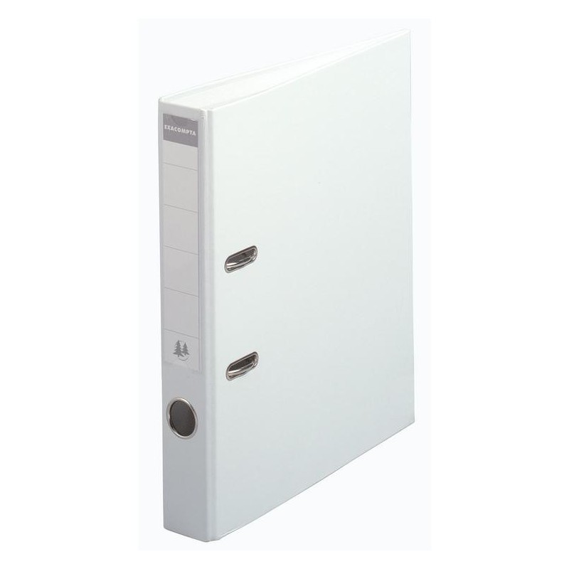 Classeur à levier PVC A4 dos de 50mm / Blanc Classeur à levier PVC A4 dos de 50mm / Blanc
