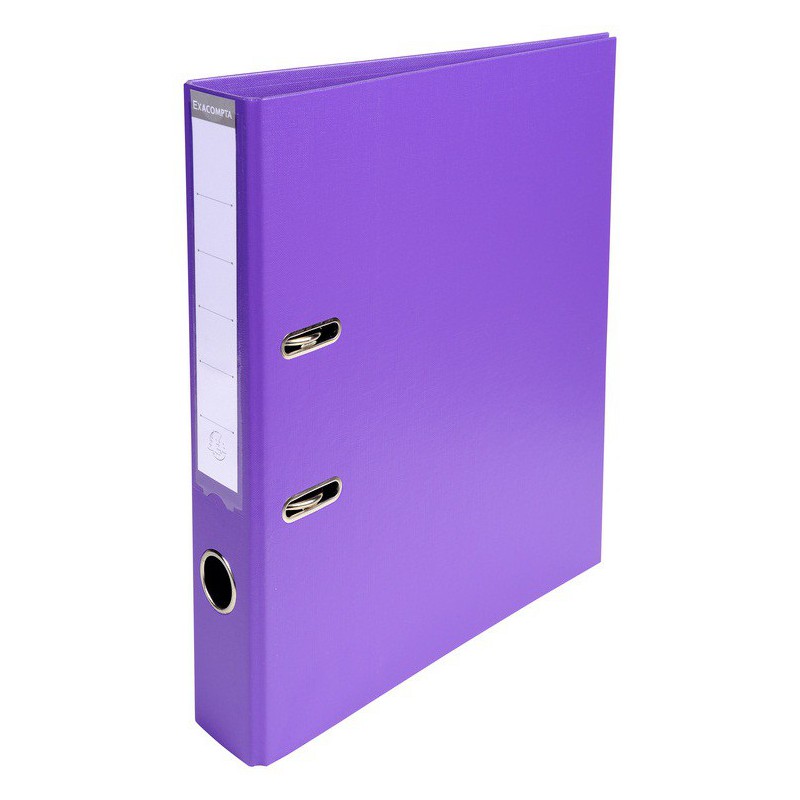Classeur à levier PVC A4 dos de 50mm / Violet Classeur à levier PVC A4 dos de 50mm / Violet