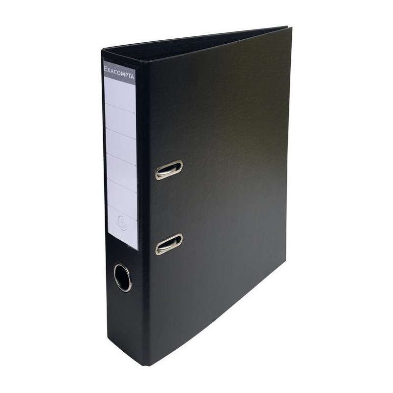 Classeur à levier PVC A4 dos de 70mm / Noir Classeur à levier PVC A4 dos de 70mm / Noir