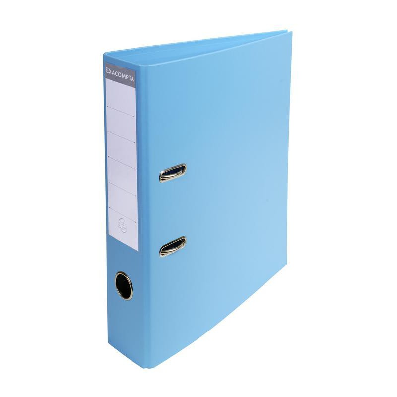 Classeur à levier PVC A4 dos de 70mm / Bleu clair Classeur à levier PVC A4 dos de 70mm / Bleu clair