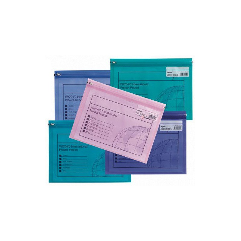 Pochette de classement Snopake Zippa BAG 'S' DL Pochette de classement Snopake Zippa BAG 'S' DL