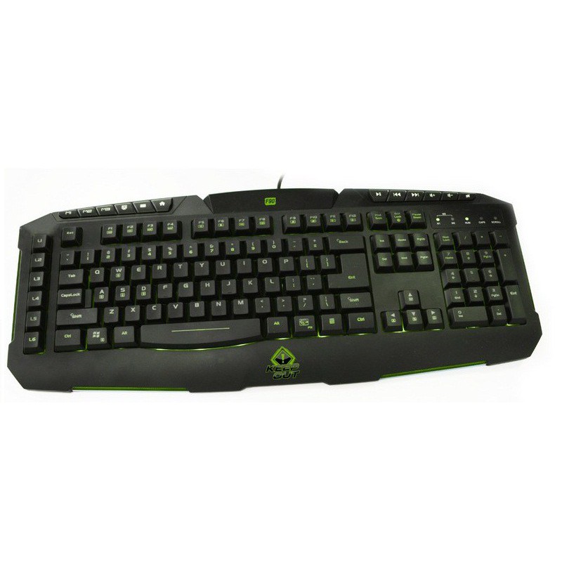 Clavier Gaming réctro-éclairé Keep Out F90S Clavier Gaming réctro-éclairé Keep Out F90S