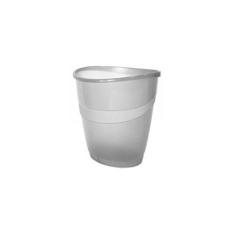 Corbeille à papier ARDA 16L / Gris Transparent Corbeille à papier ARDA 16L / Gris Transparent