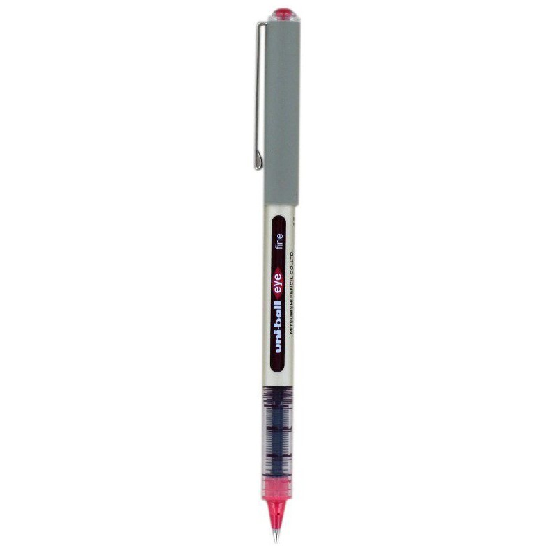 Stylo Roller Uni-ball Eye / 0.7mm / Rouge bordeaux Stylo Roller Uni-ball Eye / 0.7mm / Rouge bordeaux