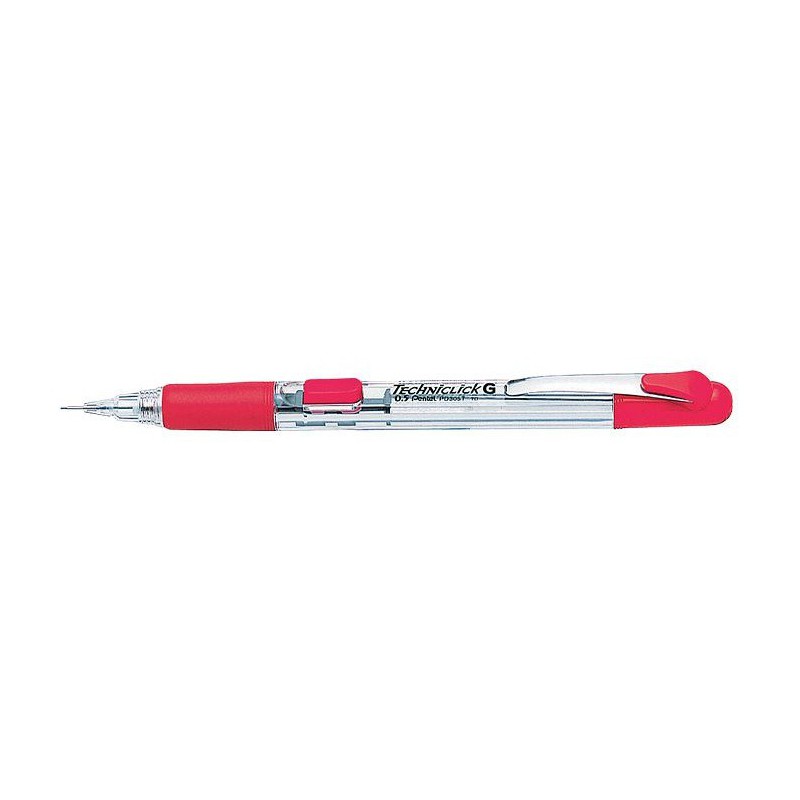 Porte-mines Pentel PD305T / 0.5mm / Rouge Porte-mines Pentel PD305T / 0.5mm / Rouge