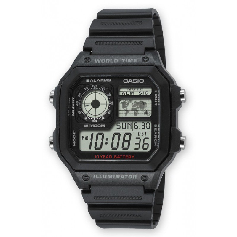 Montre Homme Casio AE-1200WH-1AV Montre Homme Casio AE-1200WH-1AV