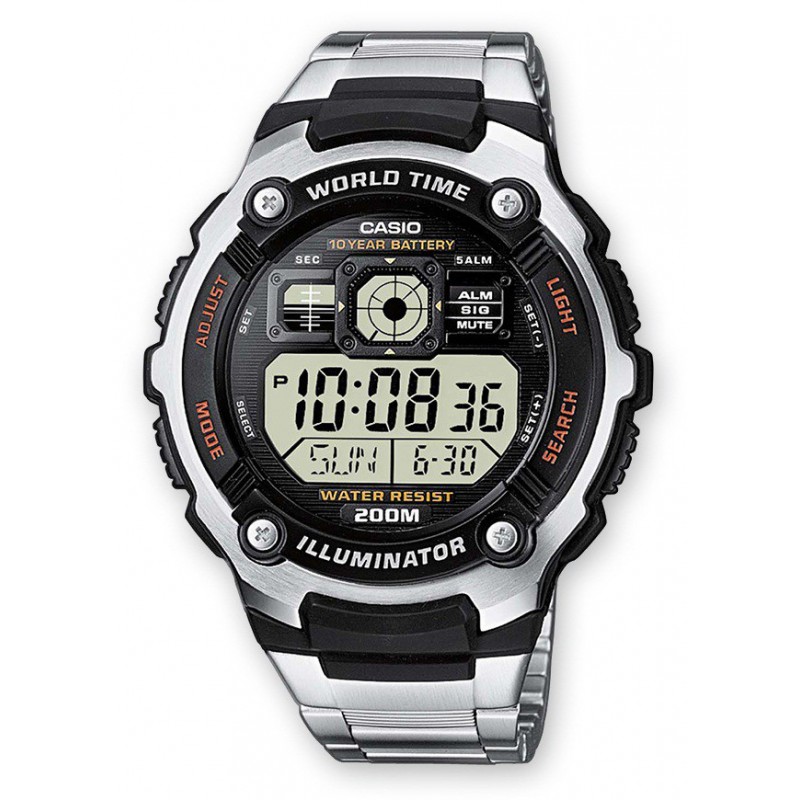 Montre Homme Casio AE-2000WD-1AV Montre Homme Casio AE-2000WD-1AV