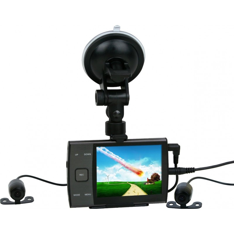 Enregistreur Dashcam Professionnelle Bi-Caméra Enregistreur Dashcam Professionnelle Bi-Caméra