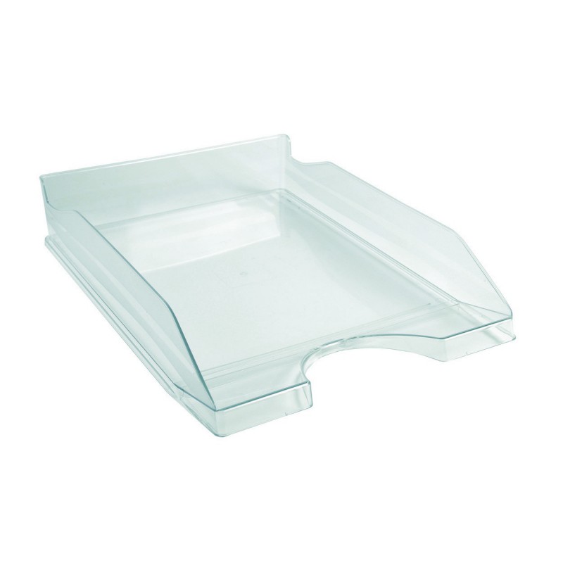 Corbeille à courrier EXACOMPTA ECOTRAY / Cristal Corbeille à courrier EXACOMPTA ECOTRAY / Cristal