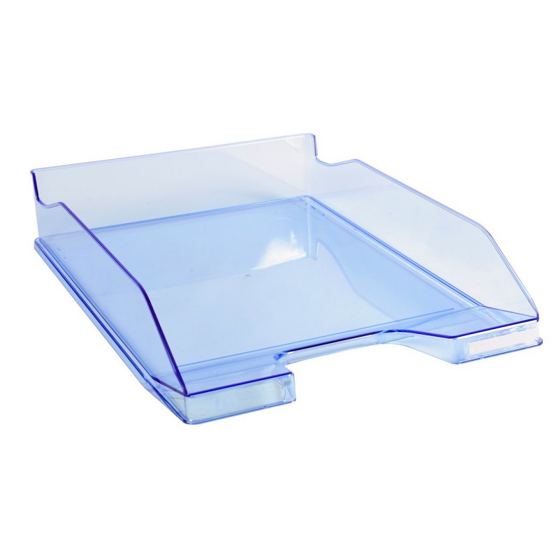 Corbeille à courrier EXACOMPTA COMBO 2 Classic / Bleu Transparent Corbeille à courrier EXACOMPTA COMBO 2 Classic / Bleu Transparent