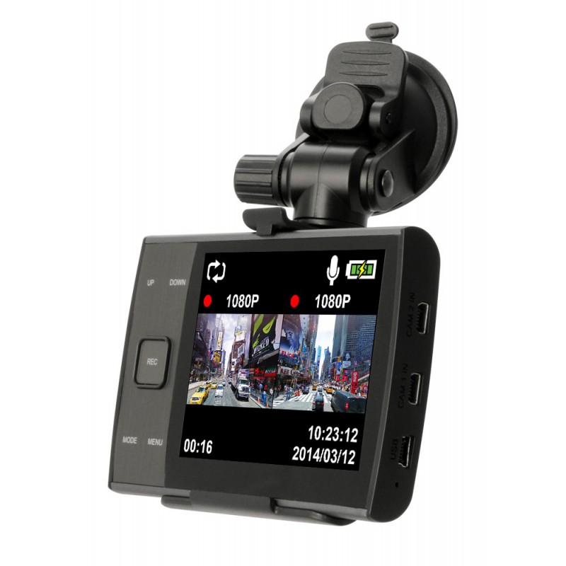 2x Caméras Automobiles Full HD iconBIT DVR QX DUO 2x Caméras Automobiles Full HD iconBIT DVR QX DUO