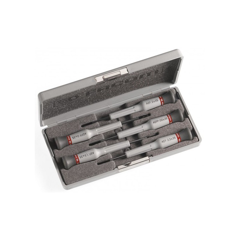 Coffret de 5 Tournevis Micro-Tech Facom AEF.J1 Coffret de 5 Tournevis Micro-Tech Facom AEF.J1