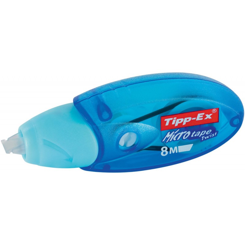 Roller de correction Micro Tape Twist 8M / Bleu Roller de correction Micro Tape Twist 8M / Bleu