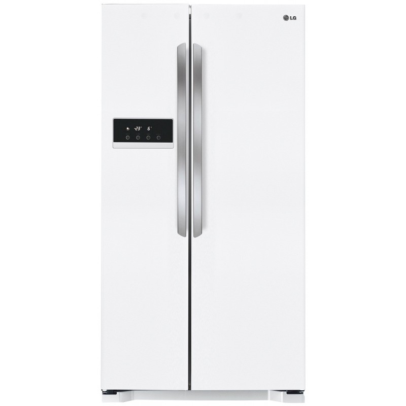 Réfrigérateur avec Congélateur Side by Side No Frost LG 581L / Blanc Réfrigérateur avec Congélateur Side by Side No Frost LG 581L / Blanc