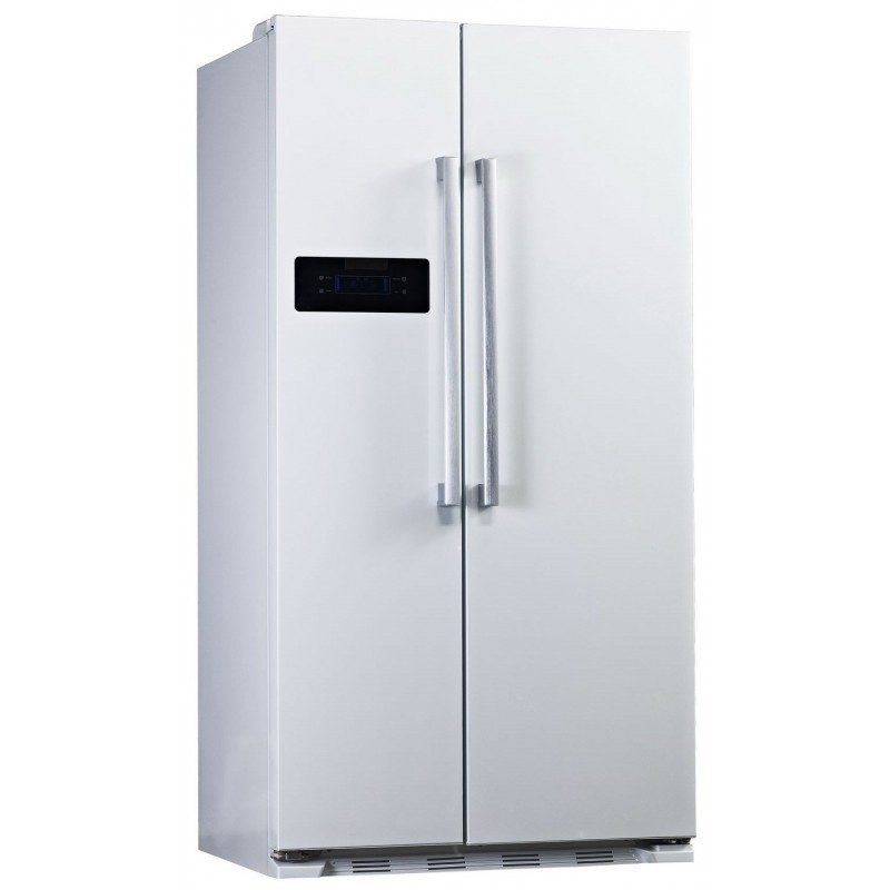 Réfrigérateur avec Congélateur Side by Side Silver No Frost Midea 550L Réfrigérateur avec Congélateur Side by Side Silver No Frost Midea 550L