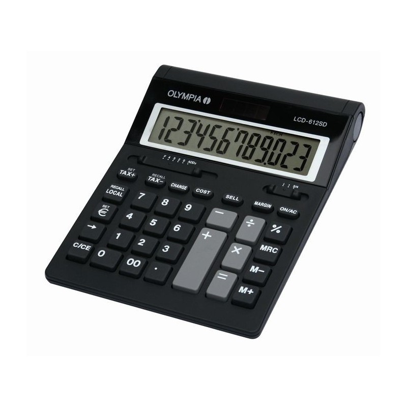 Calculatrice Olympia LCD 612 SD / 12 Chiffres Calculatrice Olympia LCD 612 SD / 12 Chiffres