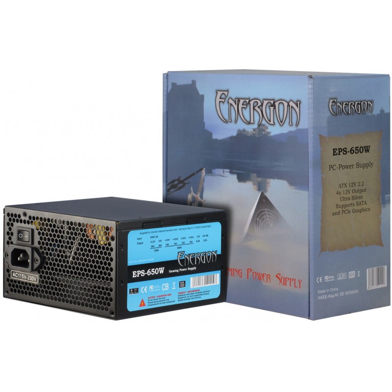 Boite d'alimentation Inter-Tech SL-500A / 500W Boite d'alimentation Inter-Tech SL-500A / 500W