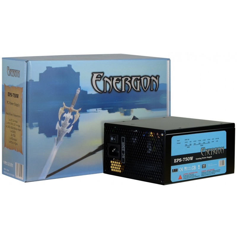 Boite d'alimentation Inter-Tech Energon EPS-650W PFC Active / 650W Boite d'alimentation Inter-Tech Energon EPS-650W PFC Active / 650W
