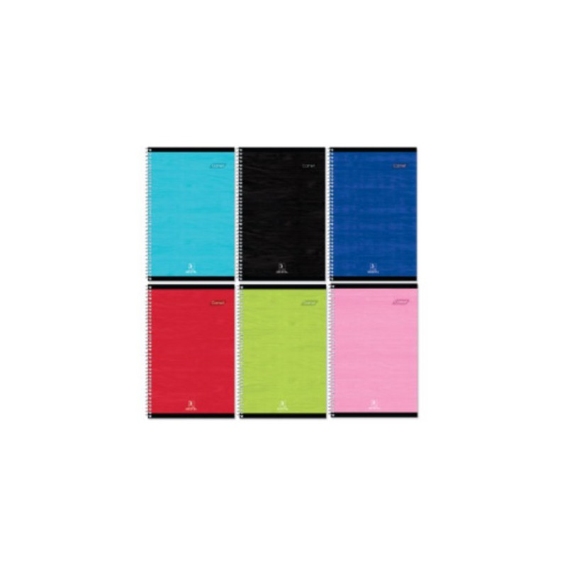 Carnet reliure spirale Selecta 90 x 140 / 96 pages 5x5 Carnet reliure spirale Selecta 90 x 140 / 96 pages 5x5
