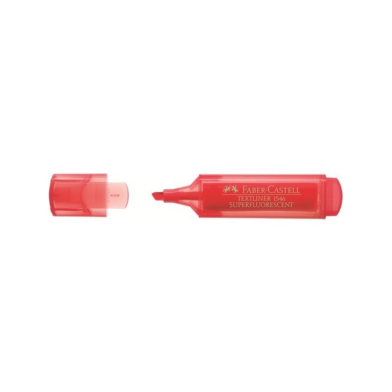 Surligneur Faber-Castell TEXTLINER 1546 / Rouge Surligneur Faber-Castell TEXTLINER 1546 / Rouge