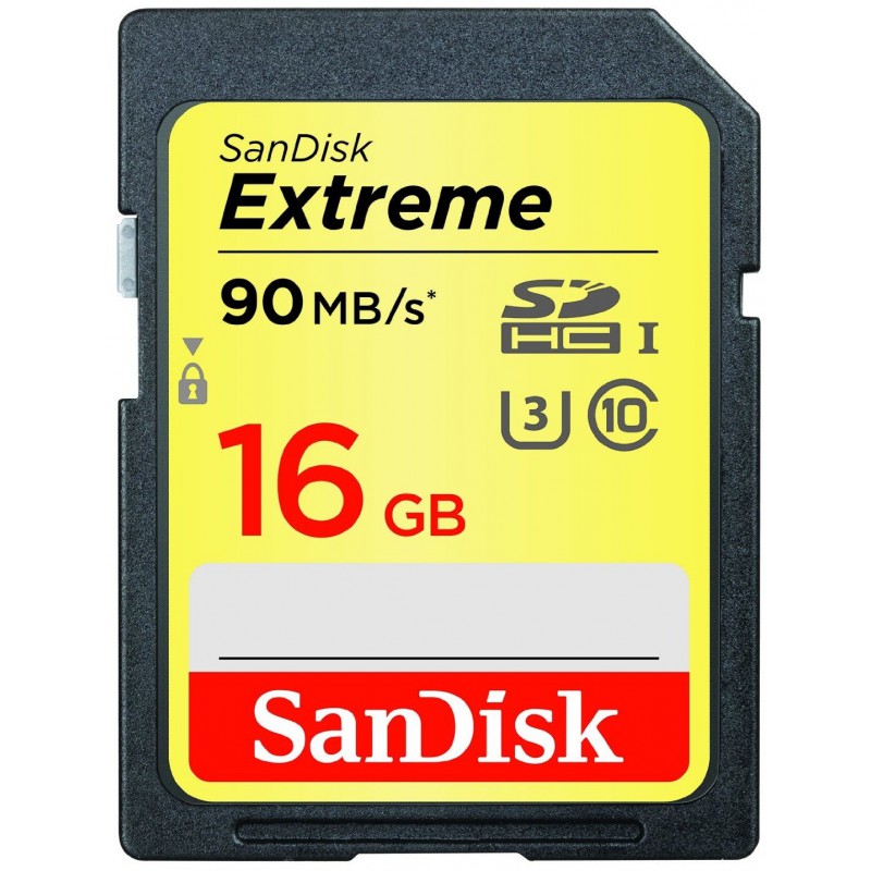 Carte Mémoire Sandisk SDXC Extreme UHS-1 U3 / 32 Go Carte Mémoire Sandisk SDXC Extreme UHS-1 U3 / 32 Go