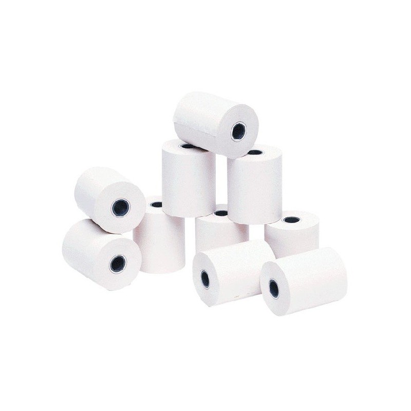 Lot de 10 bobines de papier thermique 56 x 60 Lot de 10 bobines de papier thermique 56 x 60