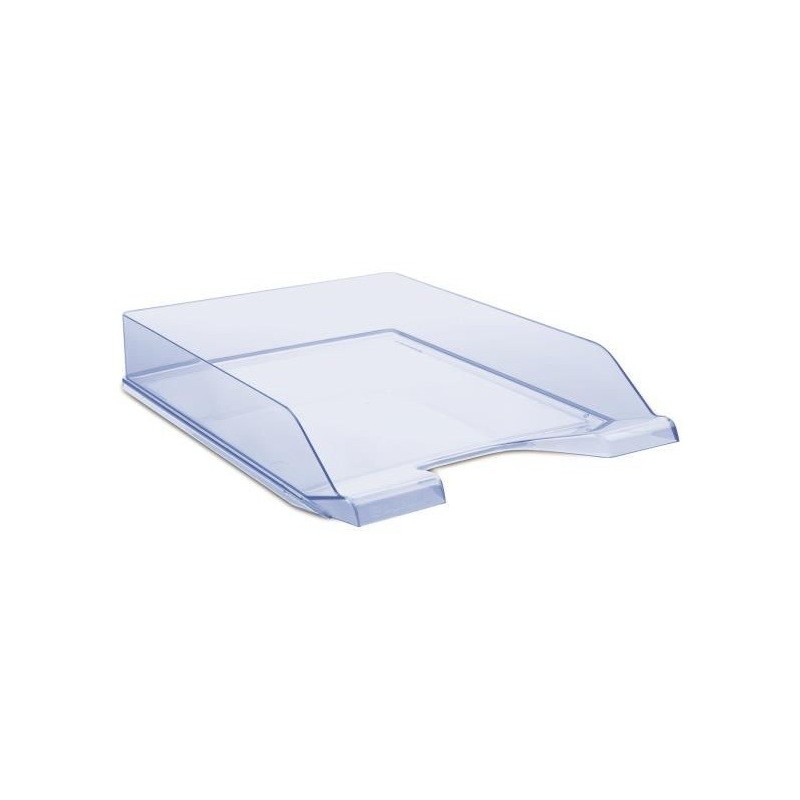 Corbeille à courrier DONAU / Bleu Transparent Corbeille à courrier DONAU / Bleu Transparent